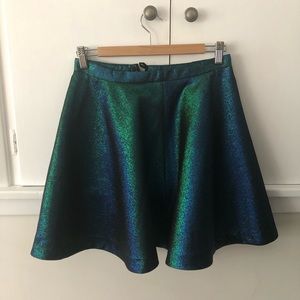 H&M duochrome skirt